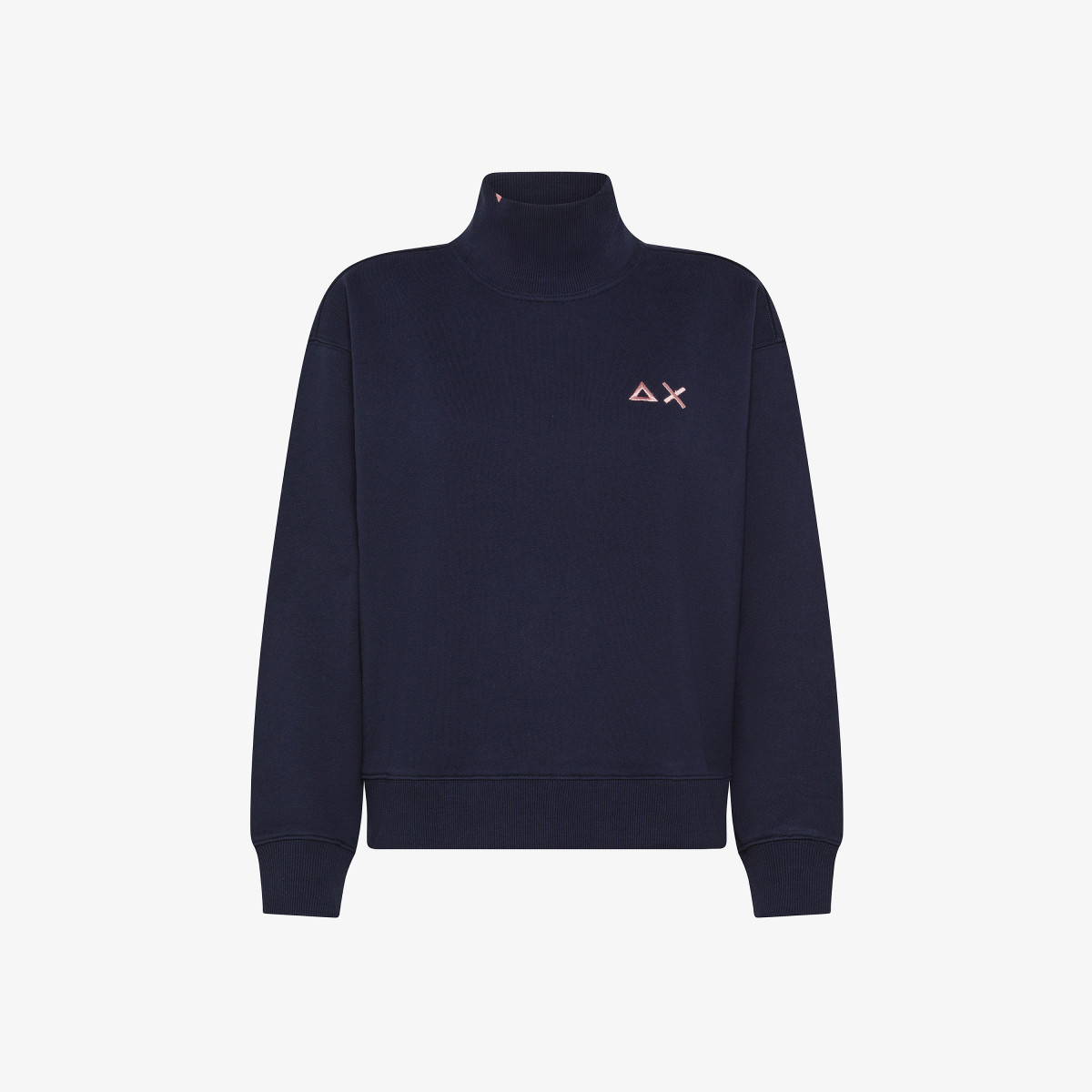 Cotton sweatshirt NAVY BLUE