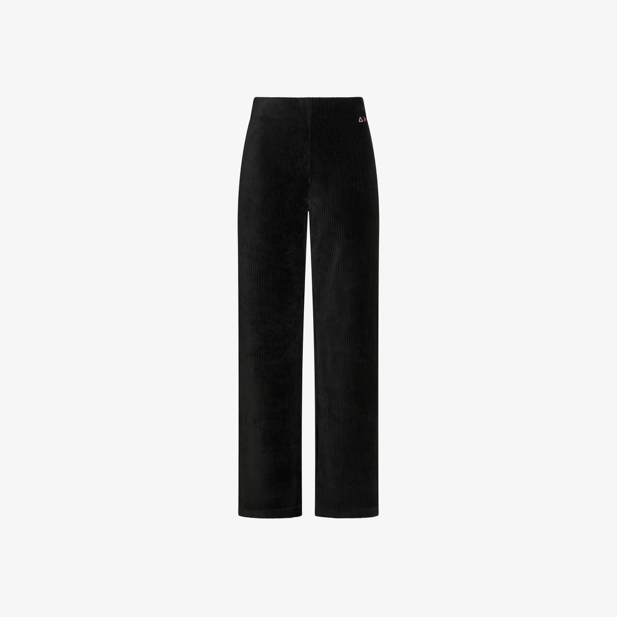 WIDE LONG PANT FLEECE NERO