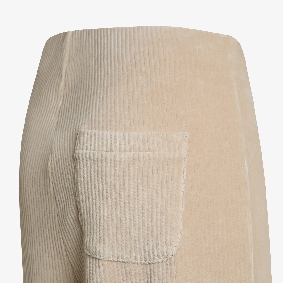 WIDE LONG PANT FLEECE BEIGE