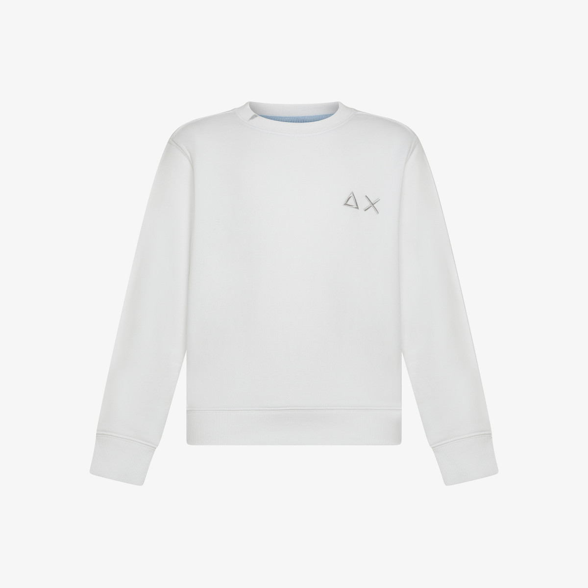 Cotton sweatshirt WHITE