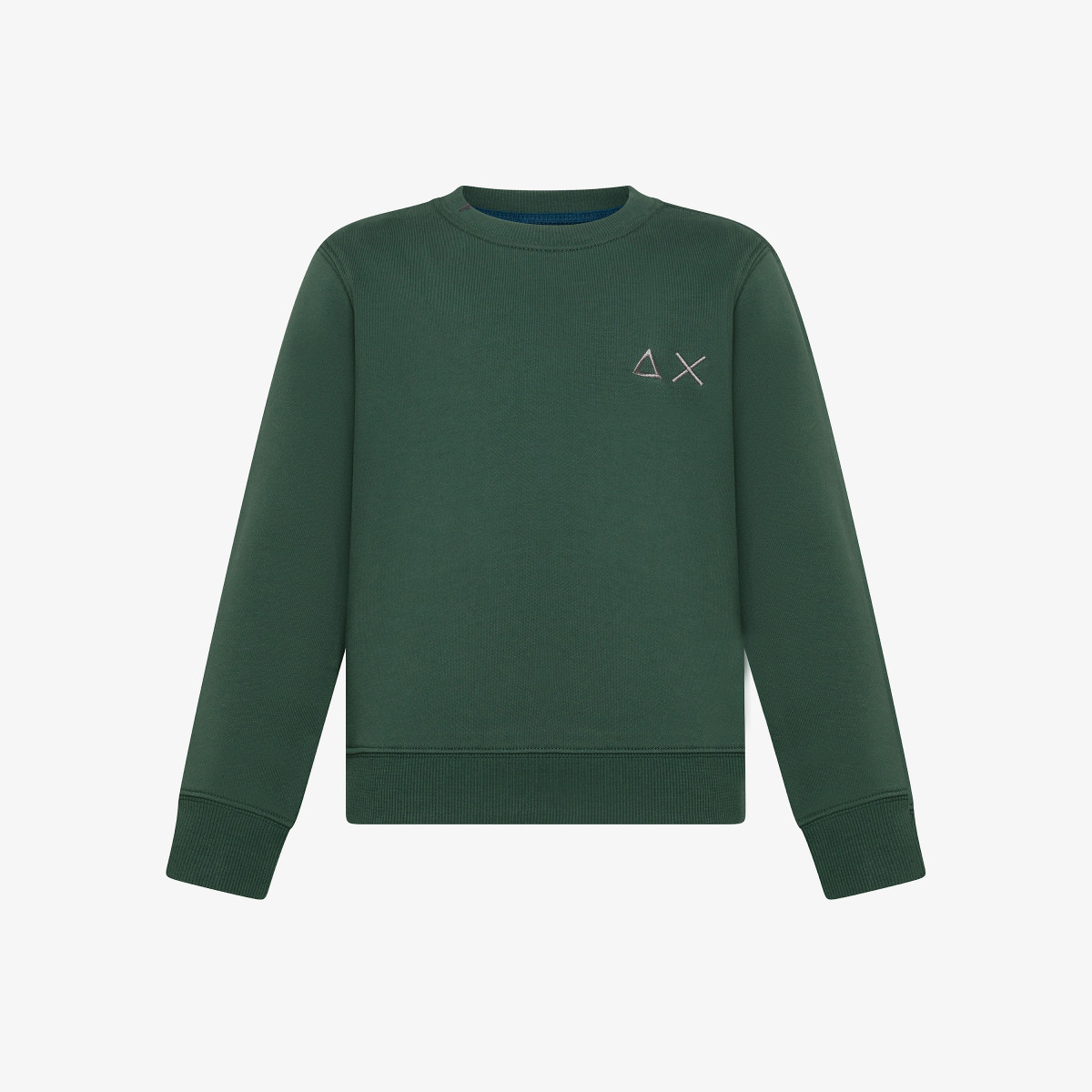 Cotton sweatshirt DARK GREEN