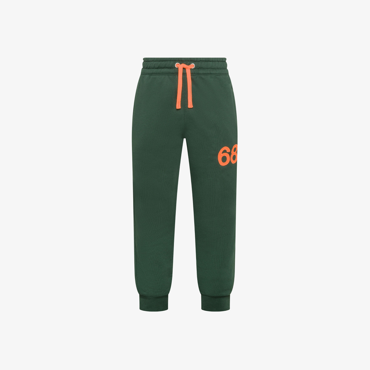 Pantaloni jogging in felpa VERDE SCURO