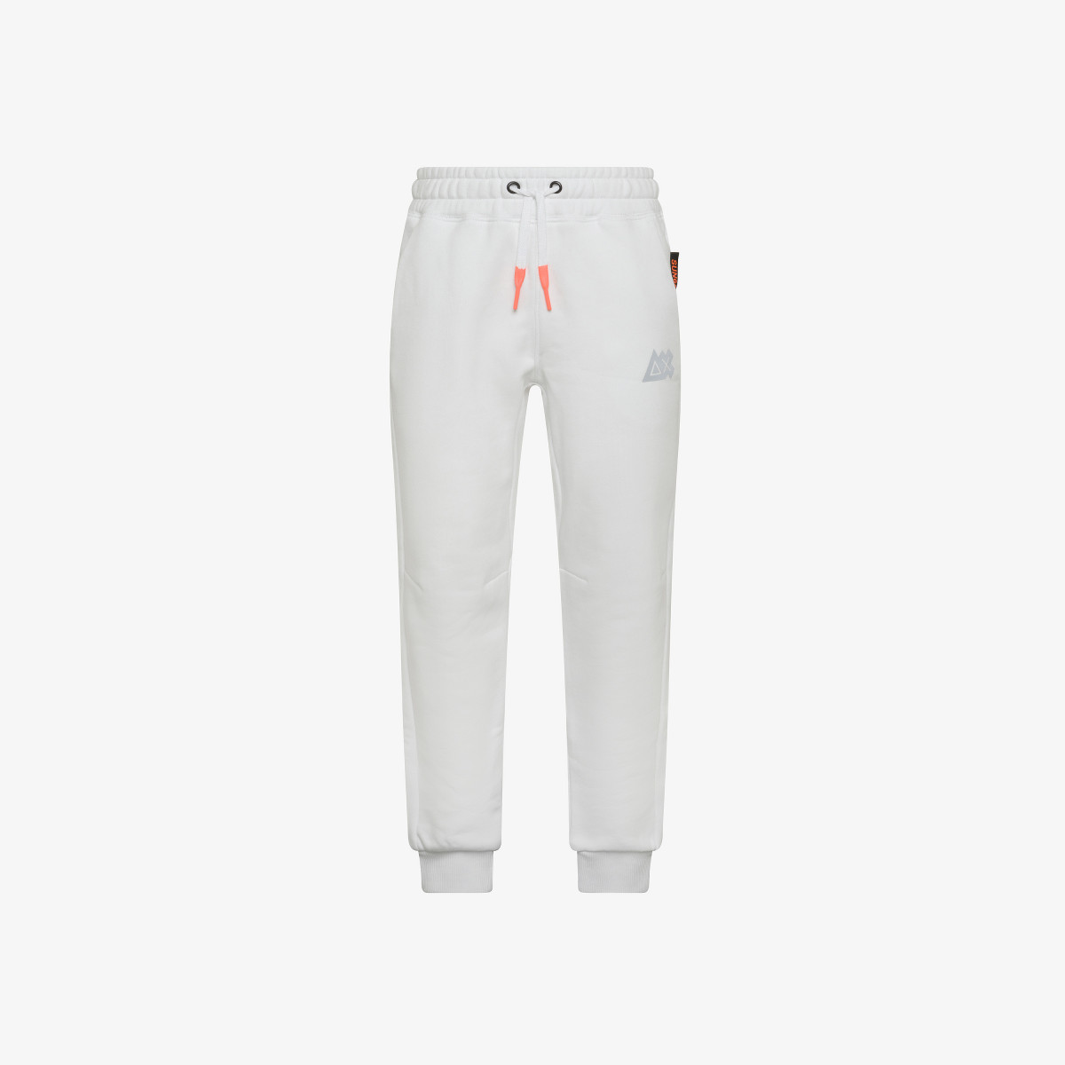 Fleece joggers WHITE