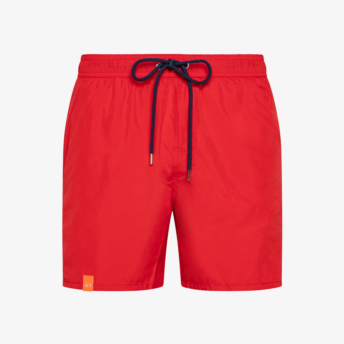 SWIM PANT WITH LOGO ON BACK ROSSO FUOCO