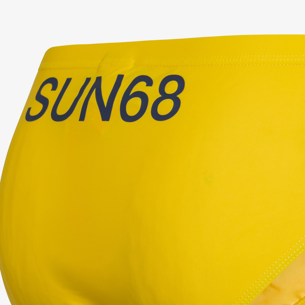 SLIP BEACH BIG LOGO YELLOW