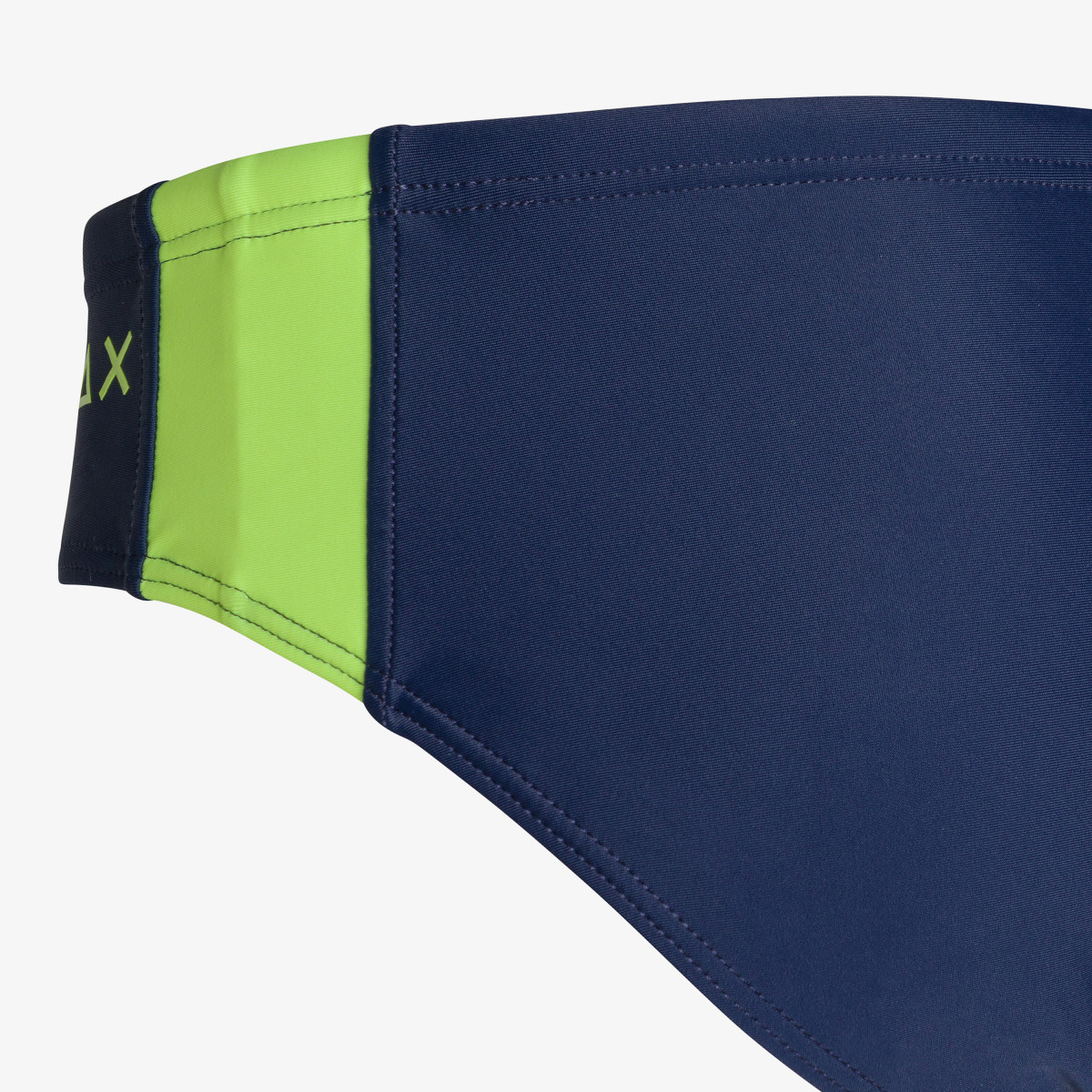 SLIP SOLID SIDE STRIPE FLUO NAVY BLUE