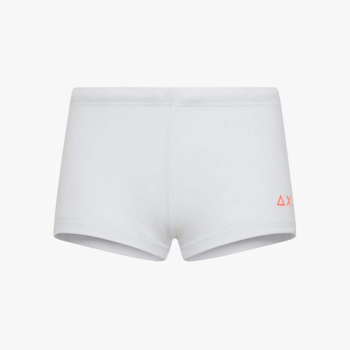 BOY'S SWIM TRUNKS SOLID BIANCO