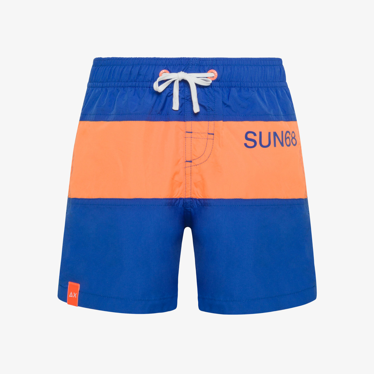 BOY'S SWIM PANT STRIPE ON MIDDLE ROYAL