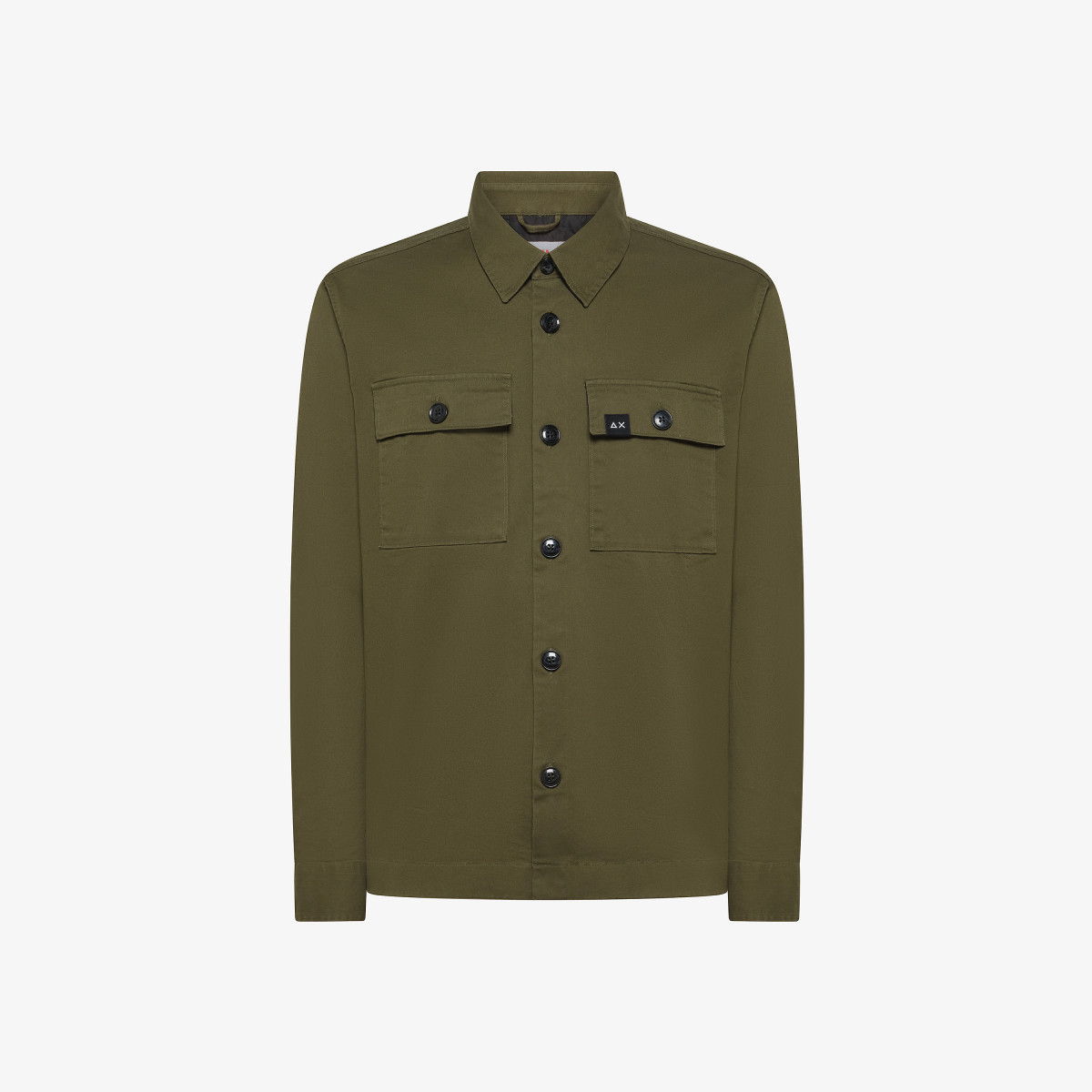 Sun 68 Giacca Overshirt In Cotone - Uomo