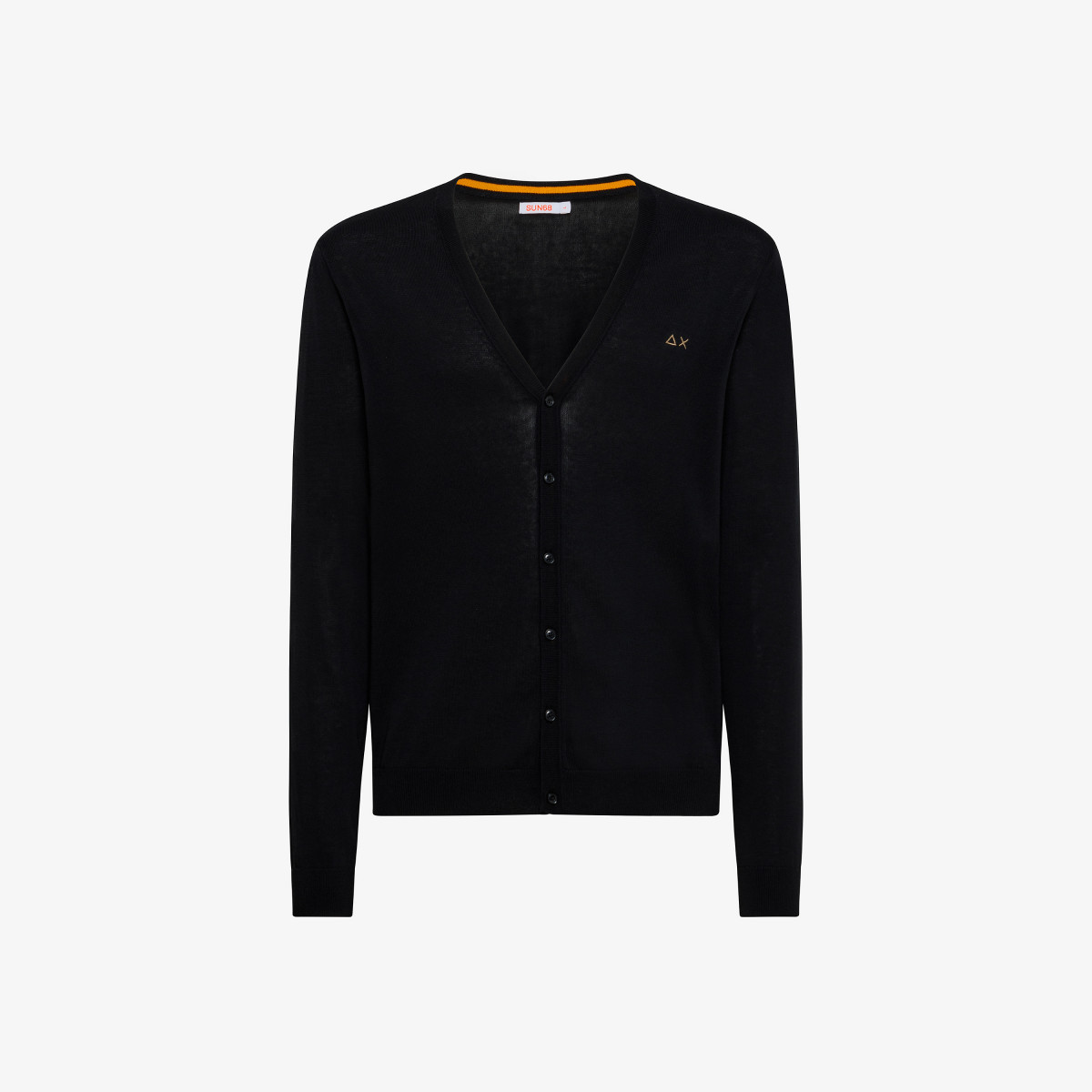 CARDIGAN SOLID CREPE BLACK