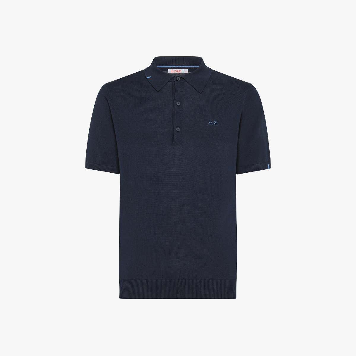 POLO SOLID S/S NAVY BLUE