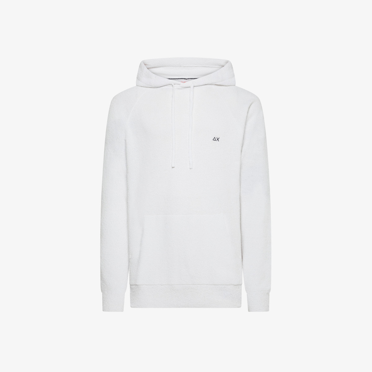 HOOD BOUCLE' OFF WHITE