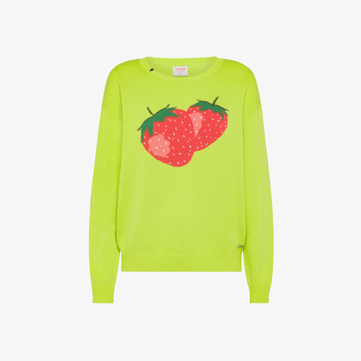 ROUND NECK FANCY L/S LIME