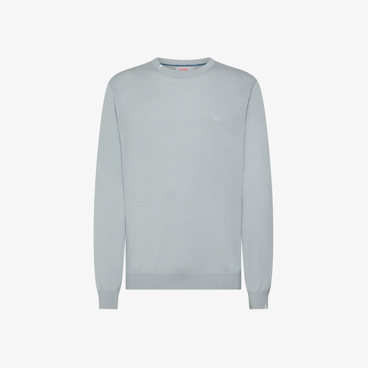 SWEATER BASIC L/S GRIGIO CHIARO