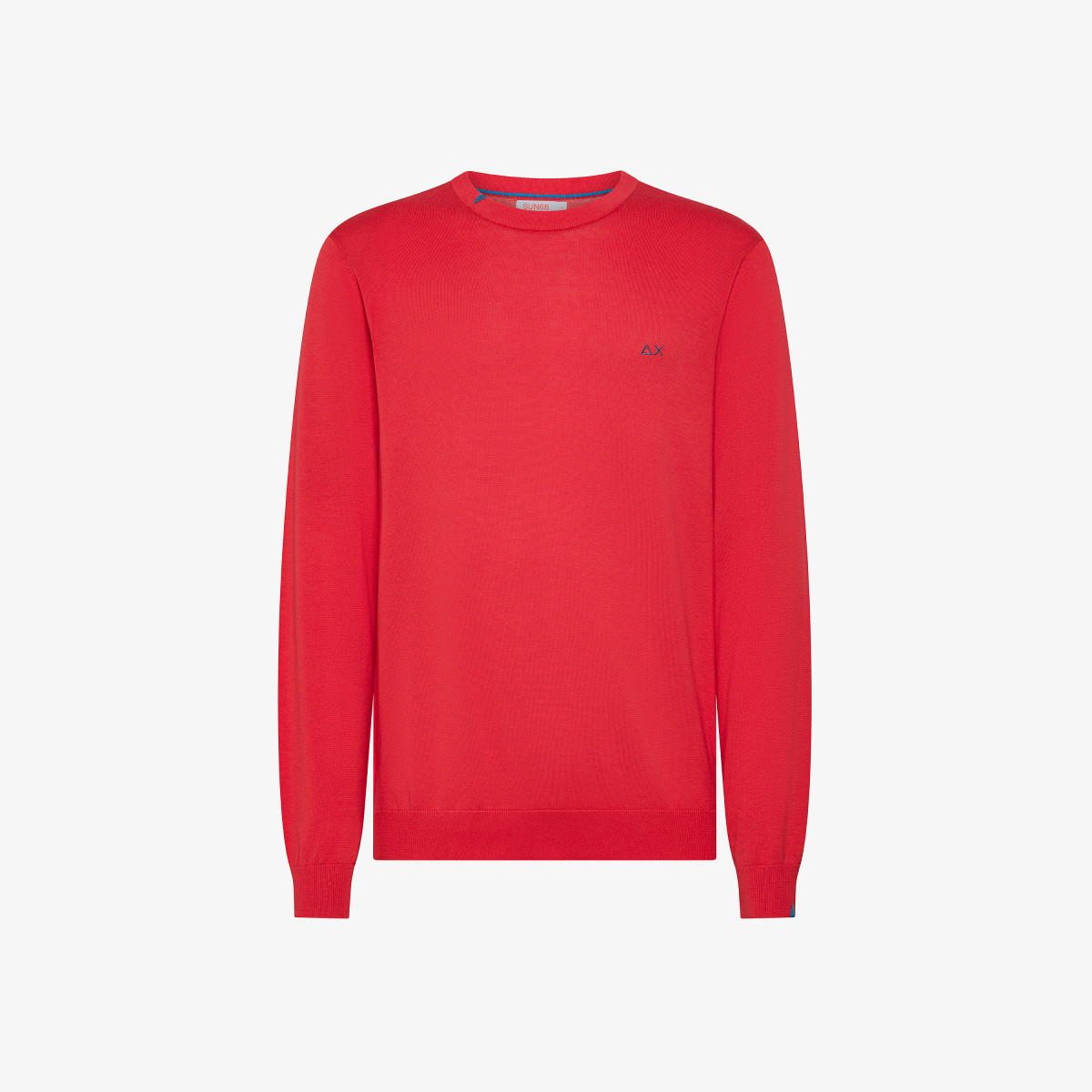 SWEATER BASIC L/S ROSSO