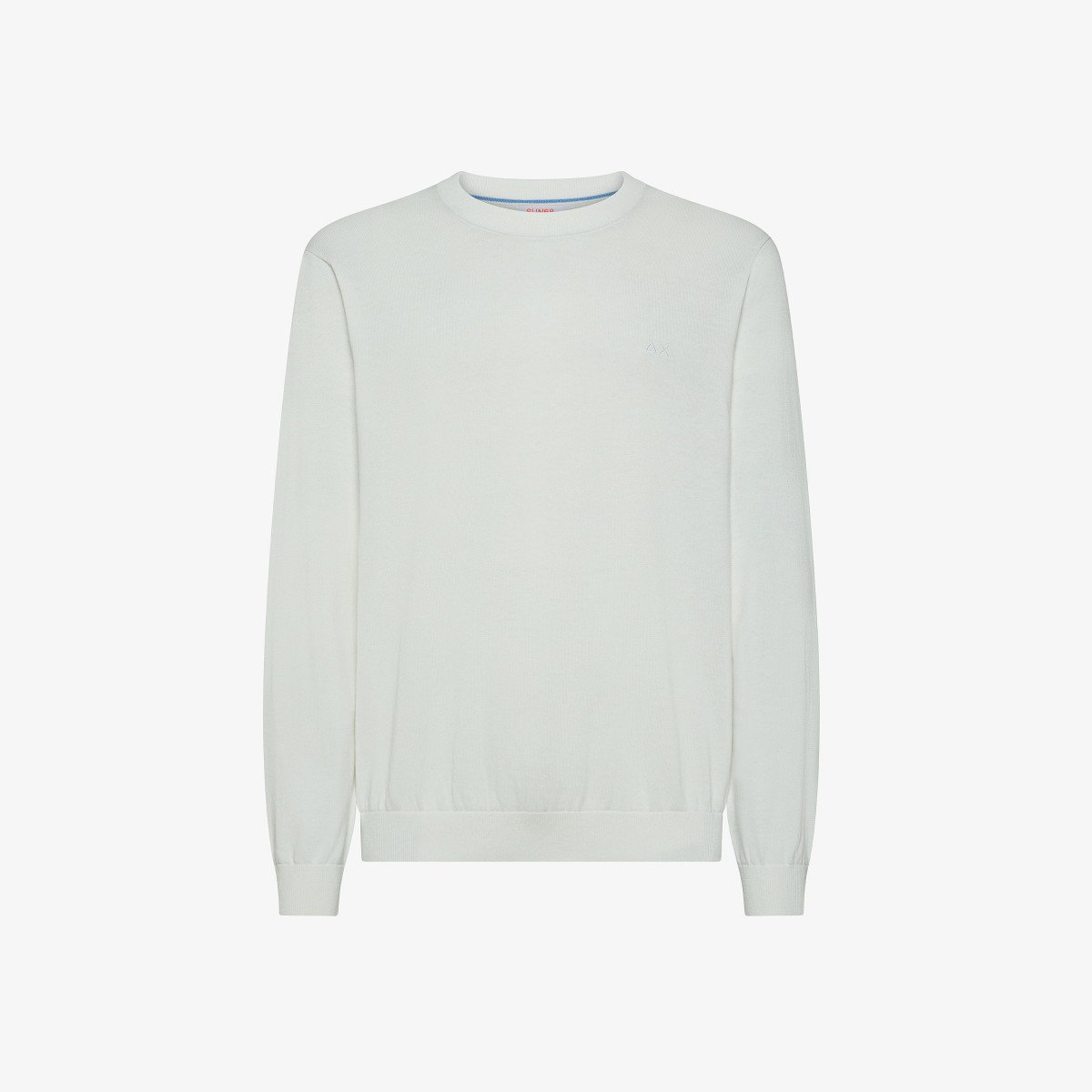 Maglia in cotone bianco panna