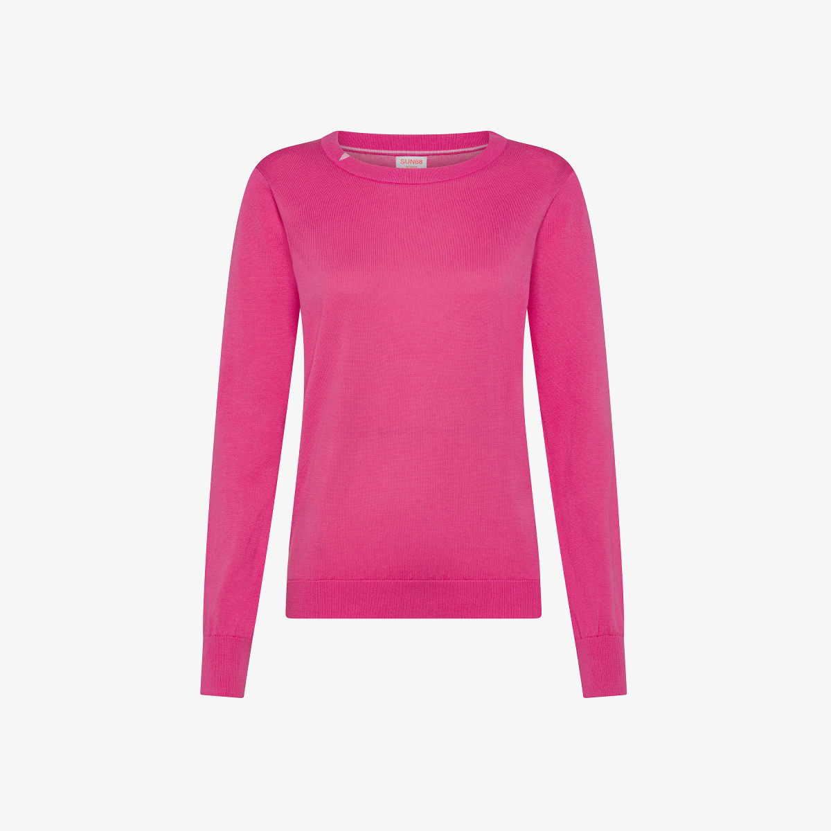 SWEATER BASIC L/S FUXIA