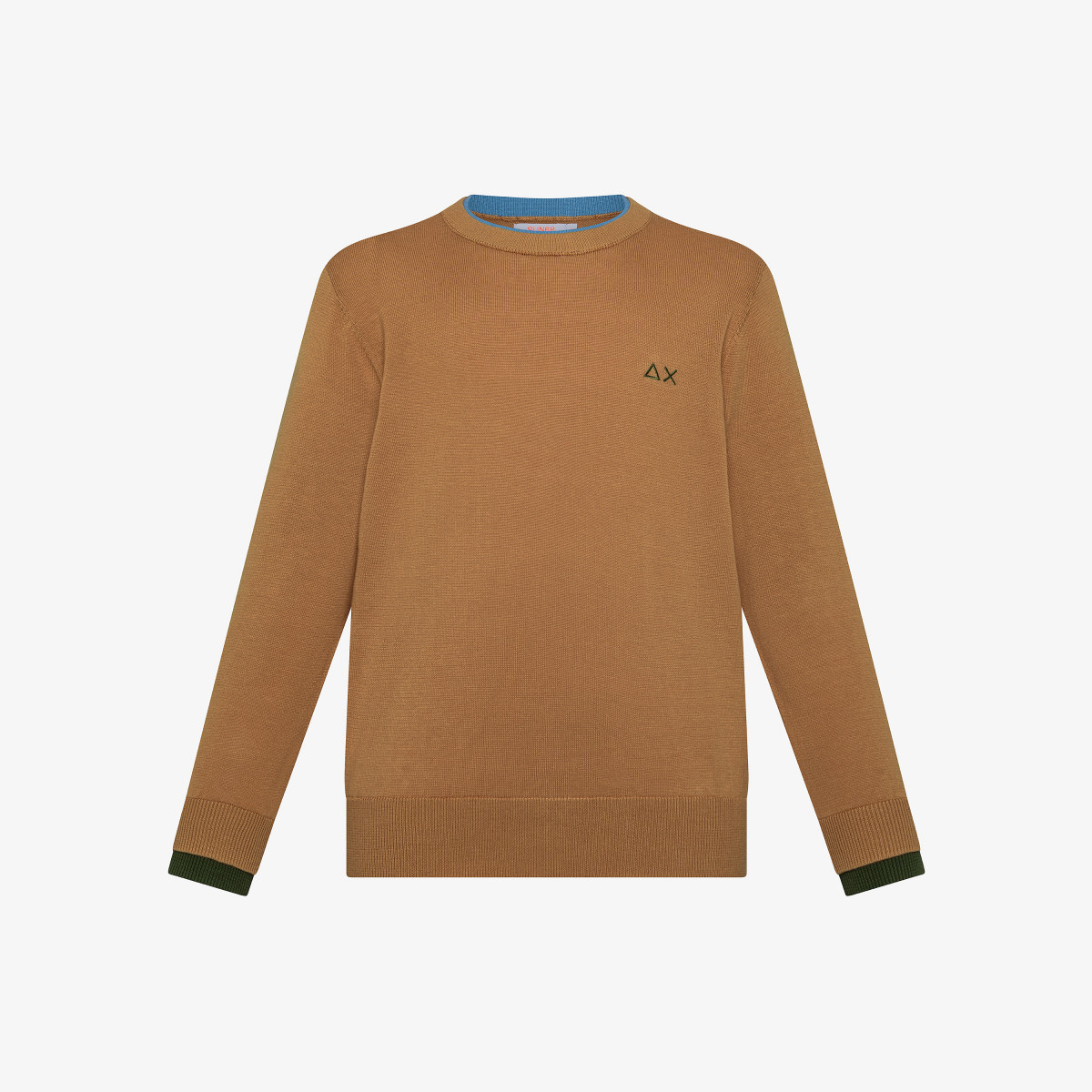BOY'S SWEATER DOUBLE RIB CAMMELLO