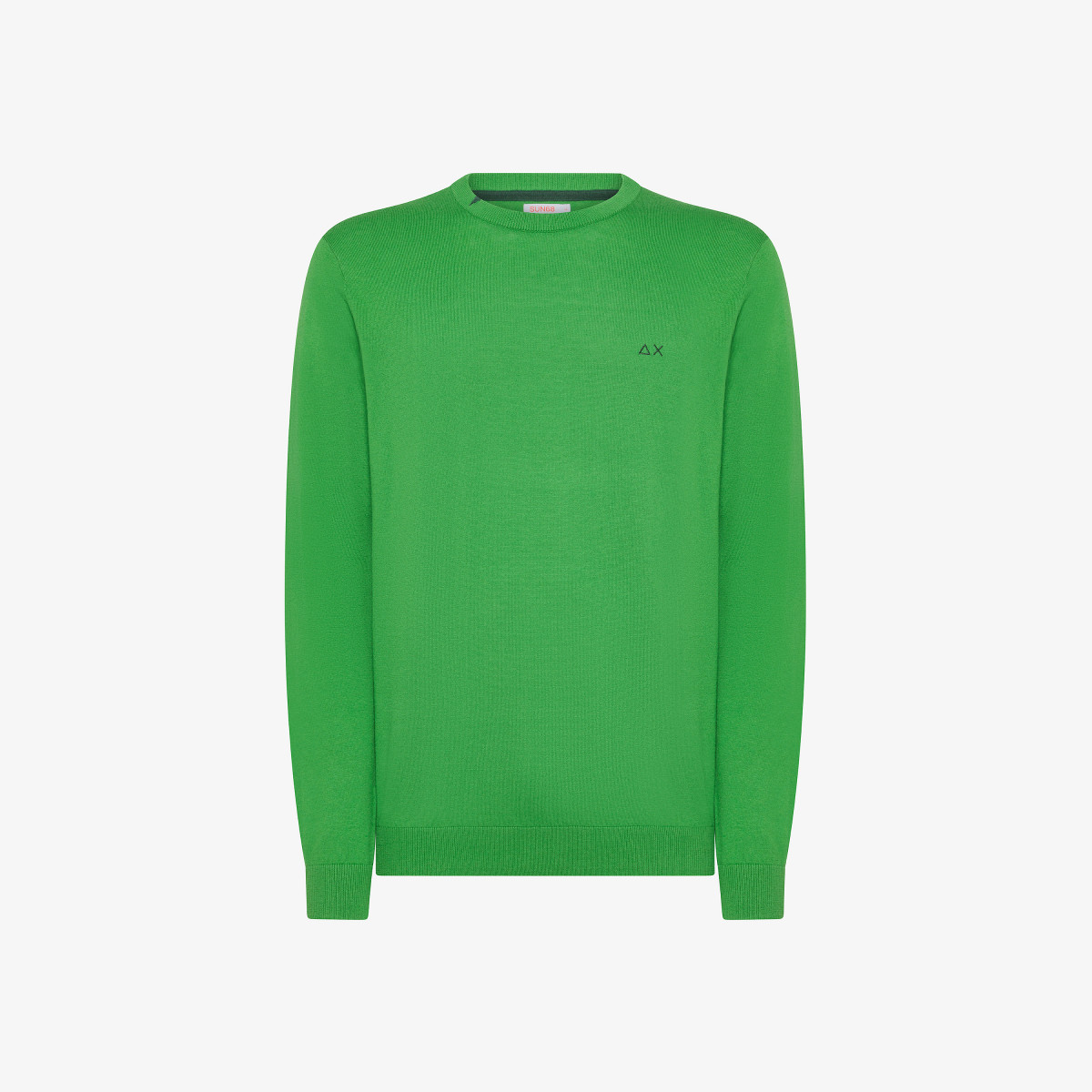 Wool and cotton jumper OLIVE