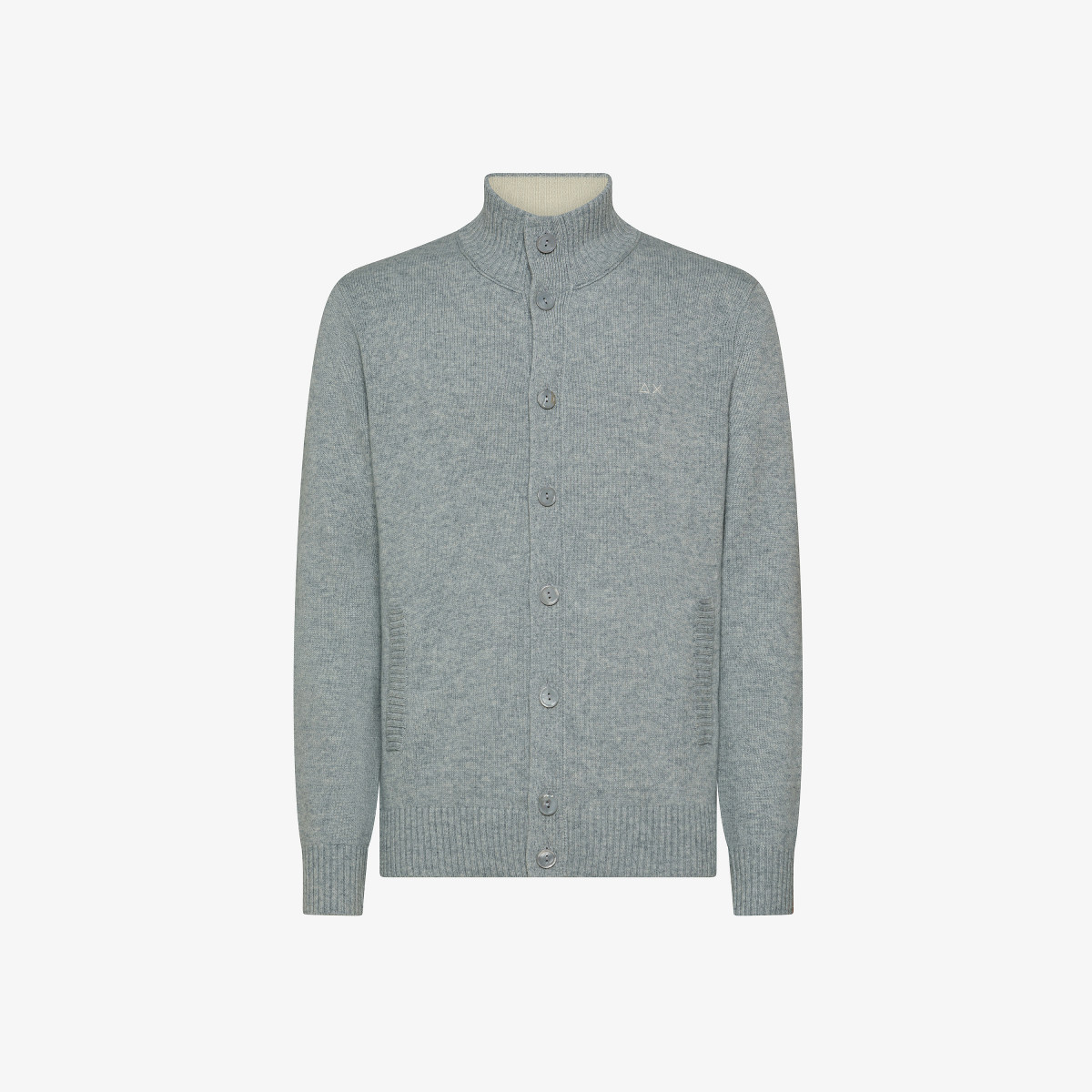 Wool and cashmere cardigan MEDIUM GREY