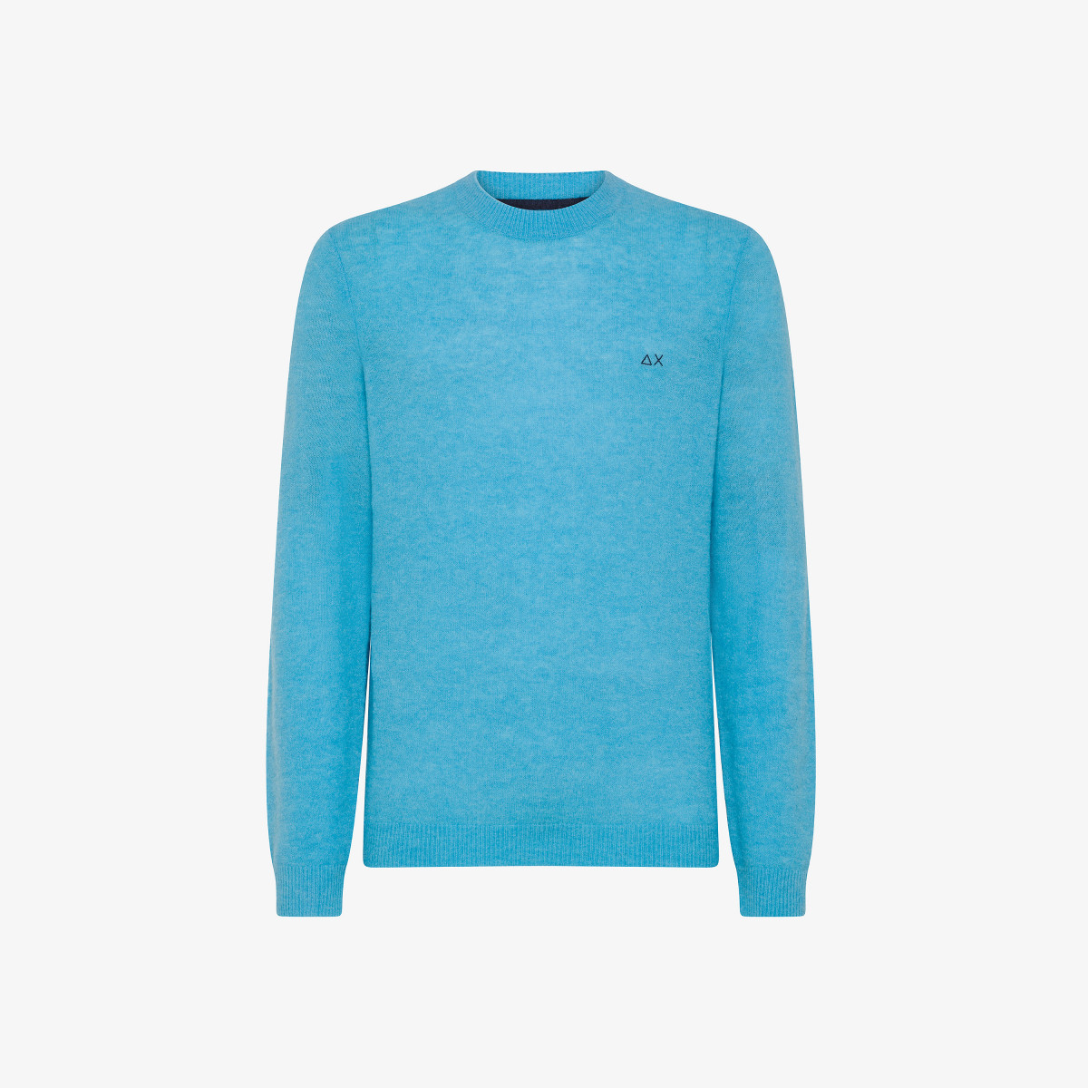 Wool and alpaca jumper BLUE