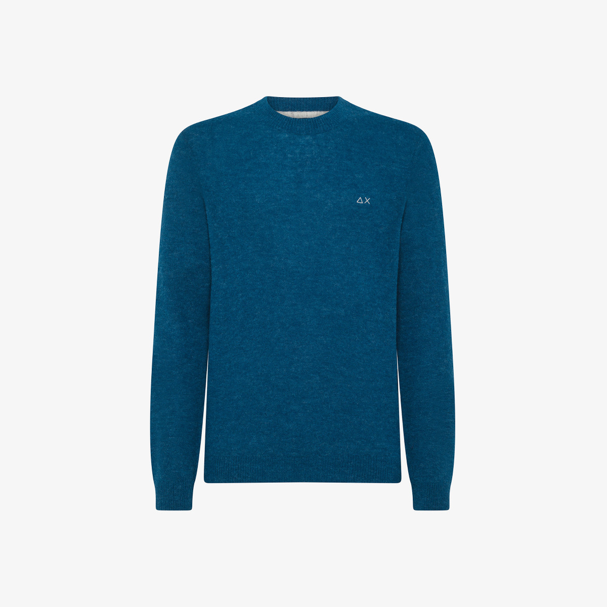 Wool and alpaca jumper DEEP BLUE