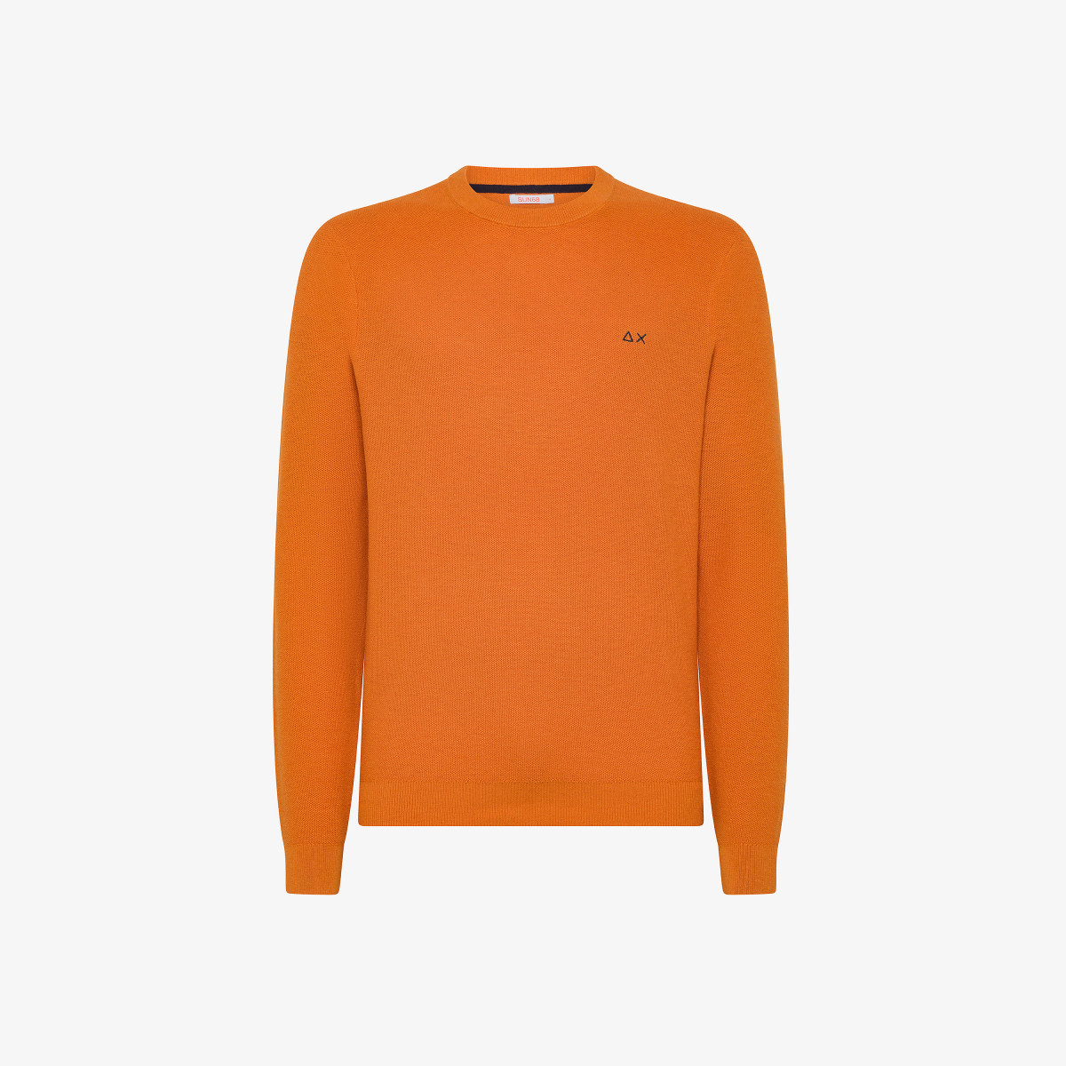 Wool and cotton piqué jumper CARROT