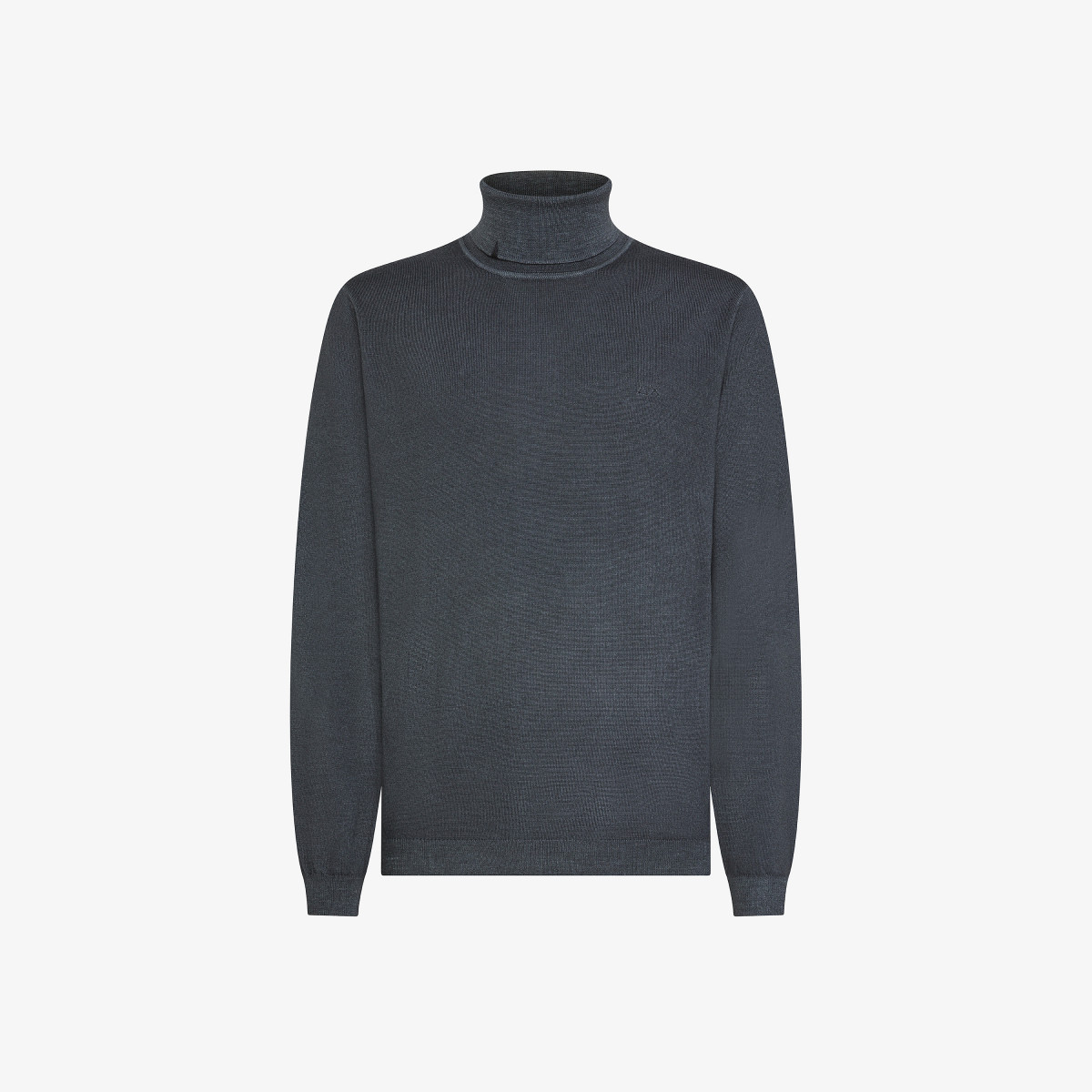 Wool turtleneck jumper BLACK