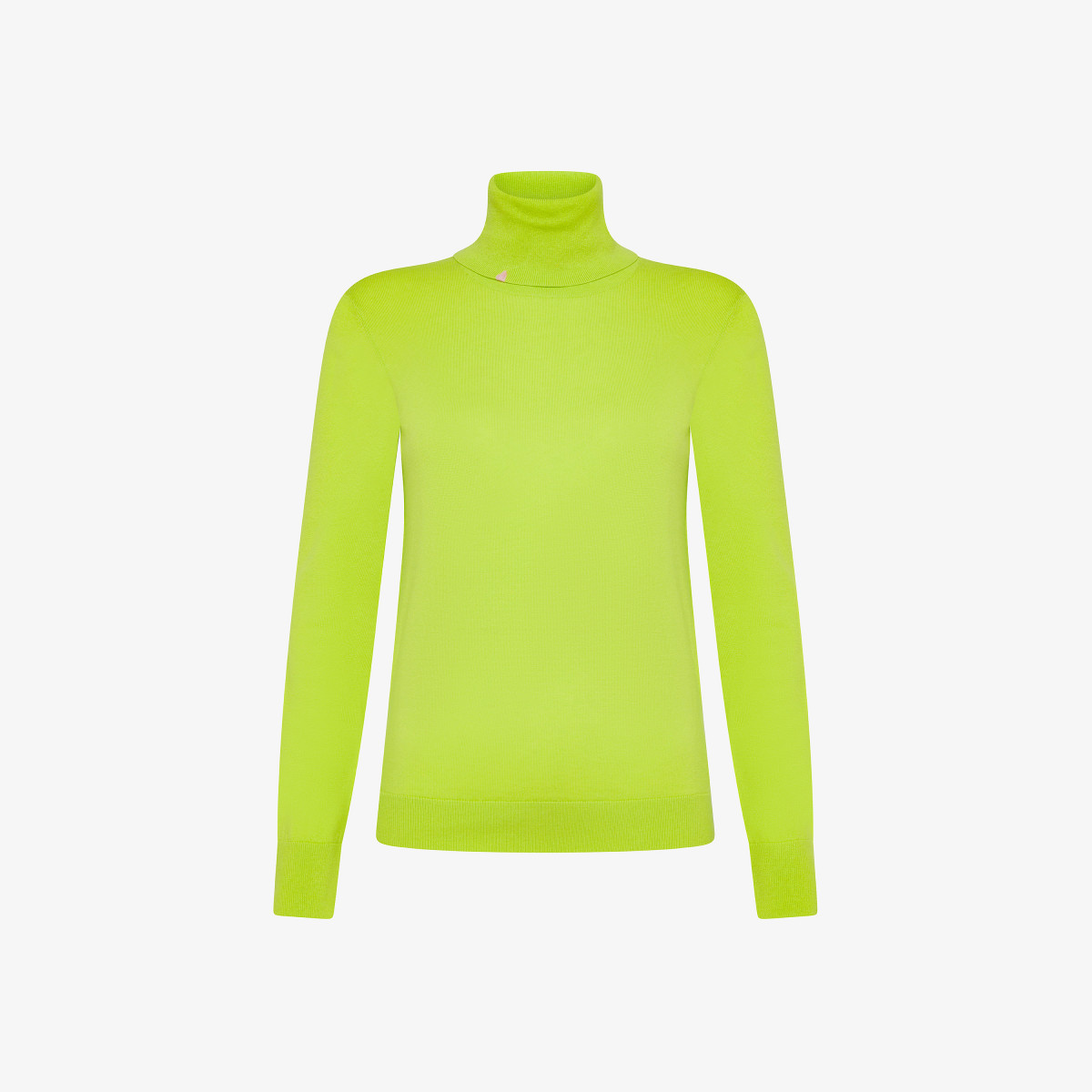 TURTLE NECK BASIC L/S LIME