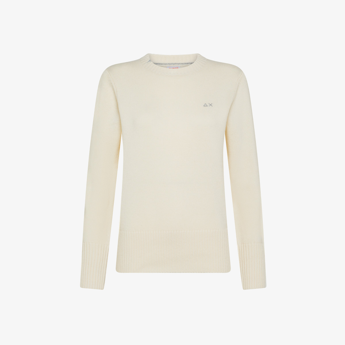 Wool and cashmere jumper OFF WHITE