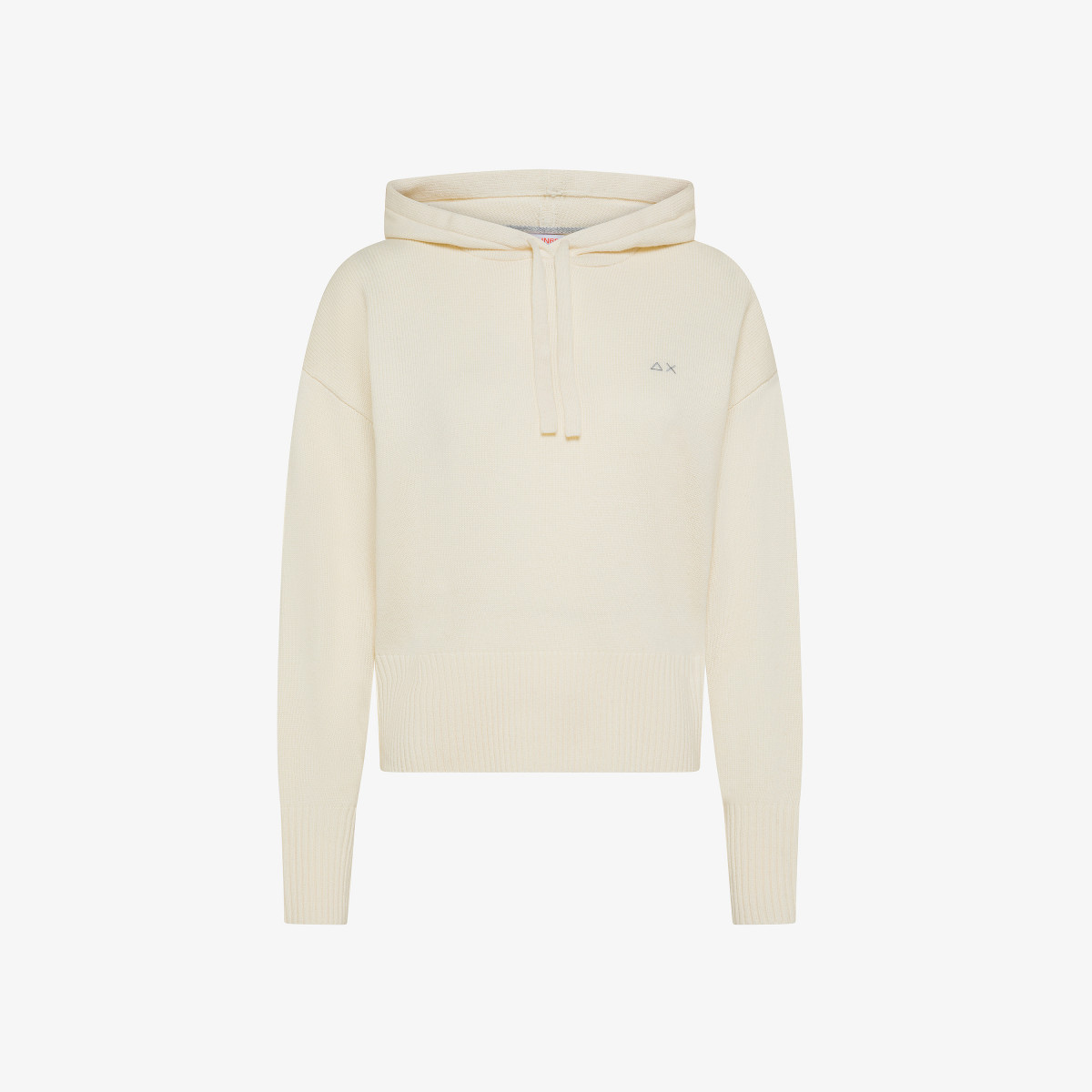 HOODY SOLID L/S OFF WHITE