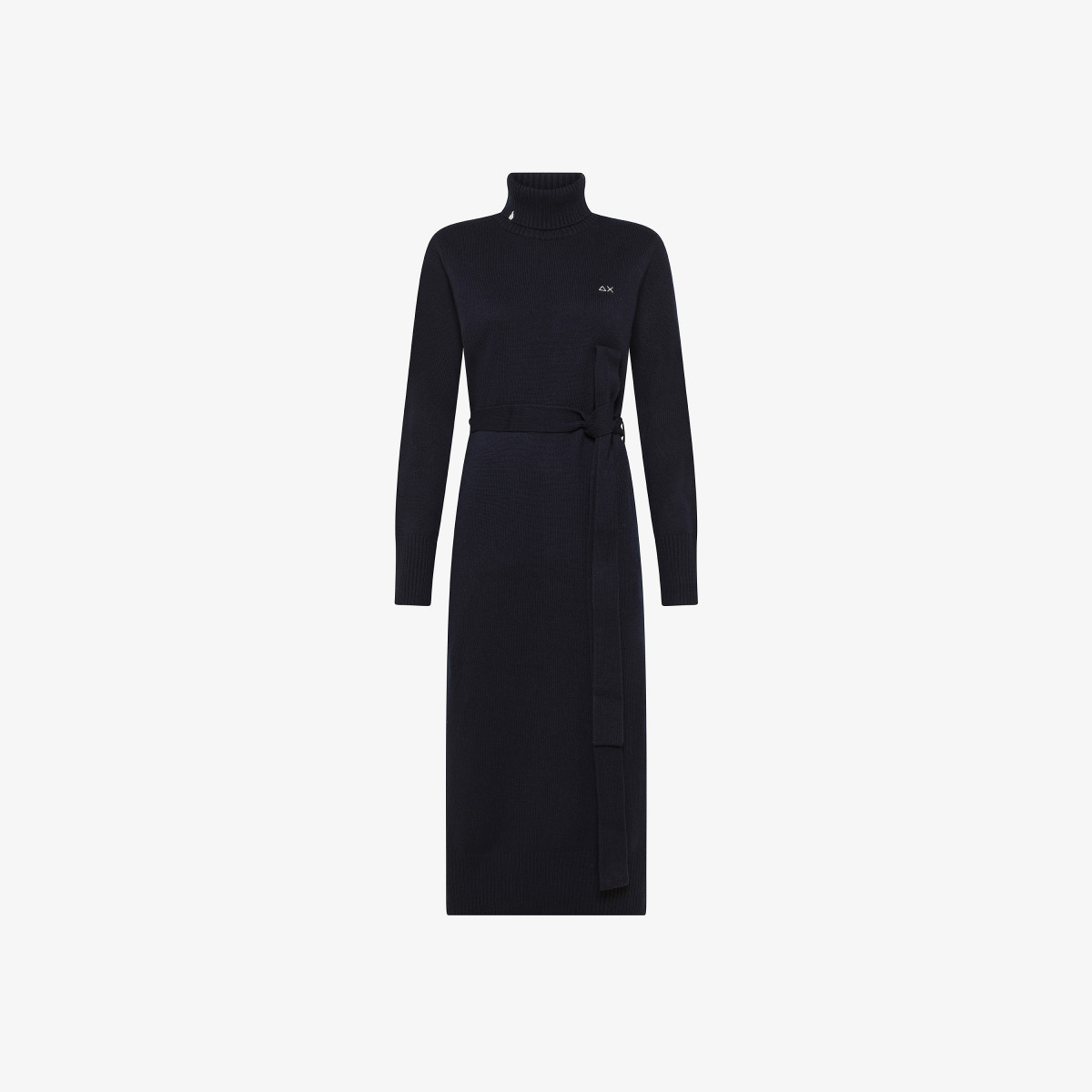 Wool and cashmere dress NAVY BLUE