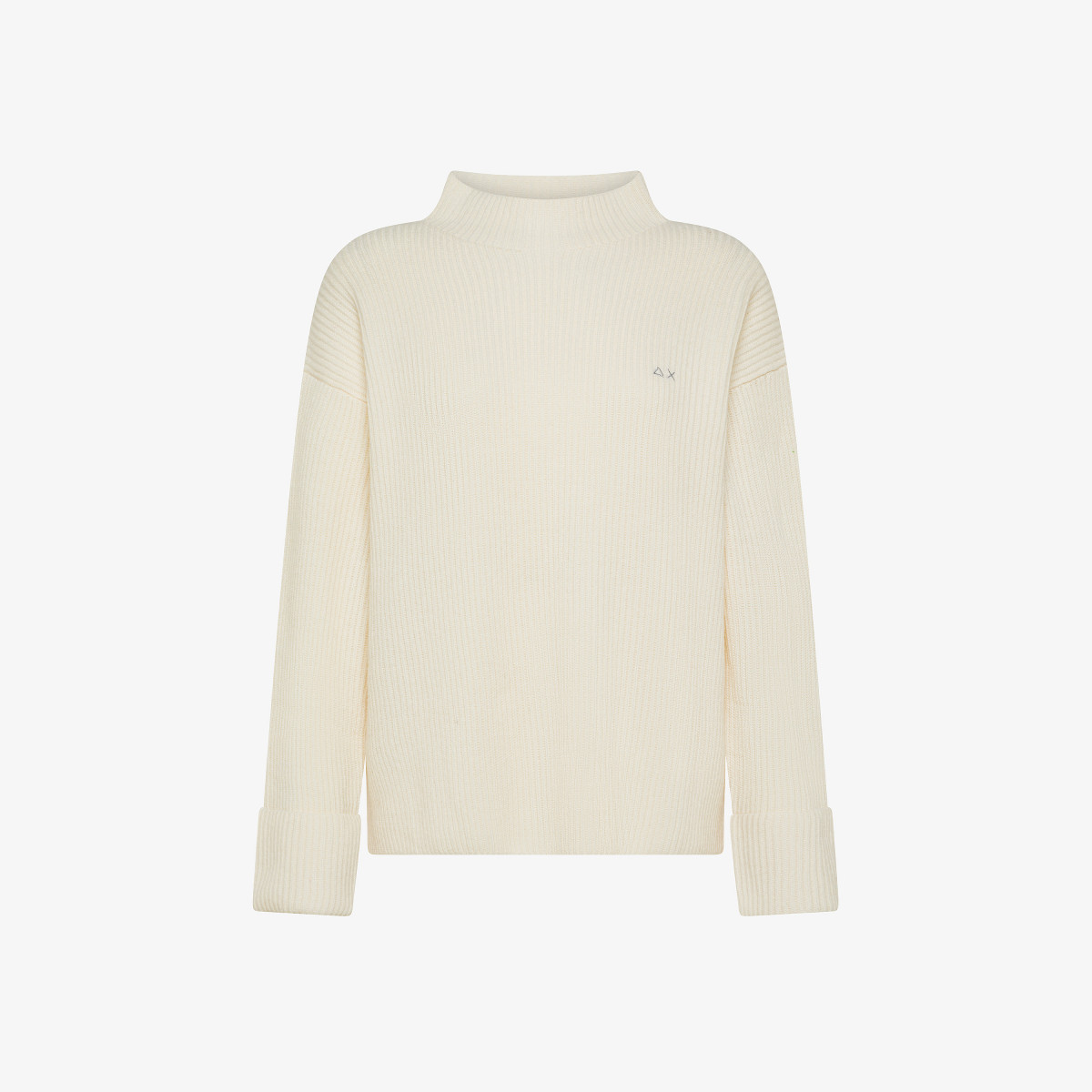 Wool and cashmere jumper OFF WHITE