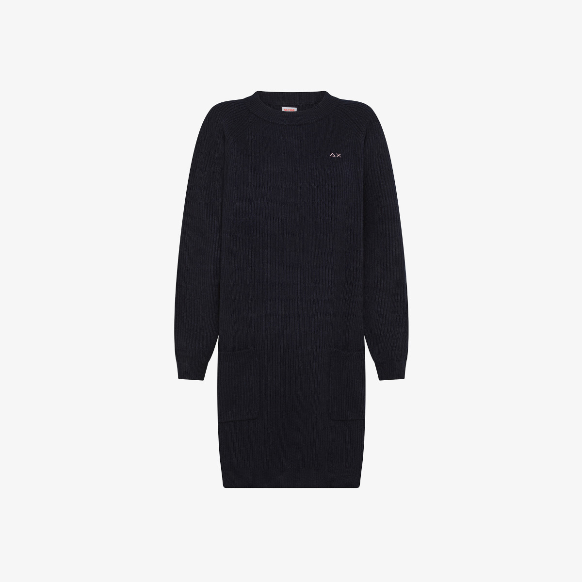 Wool and cashmere dress NAVY BLUE