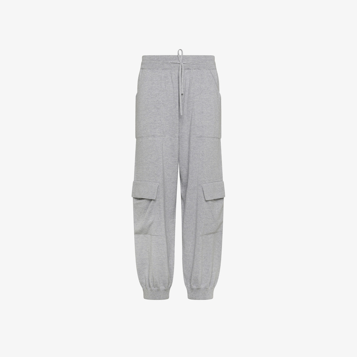 CARGO PANT LUREX GRIGIO MEDIO