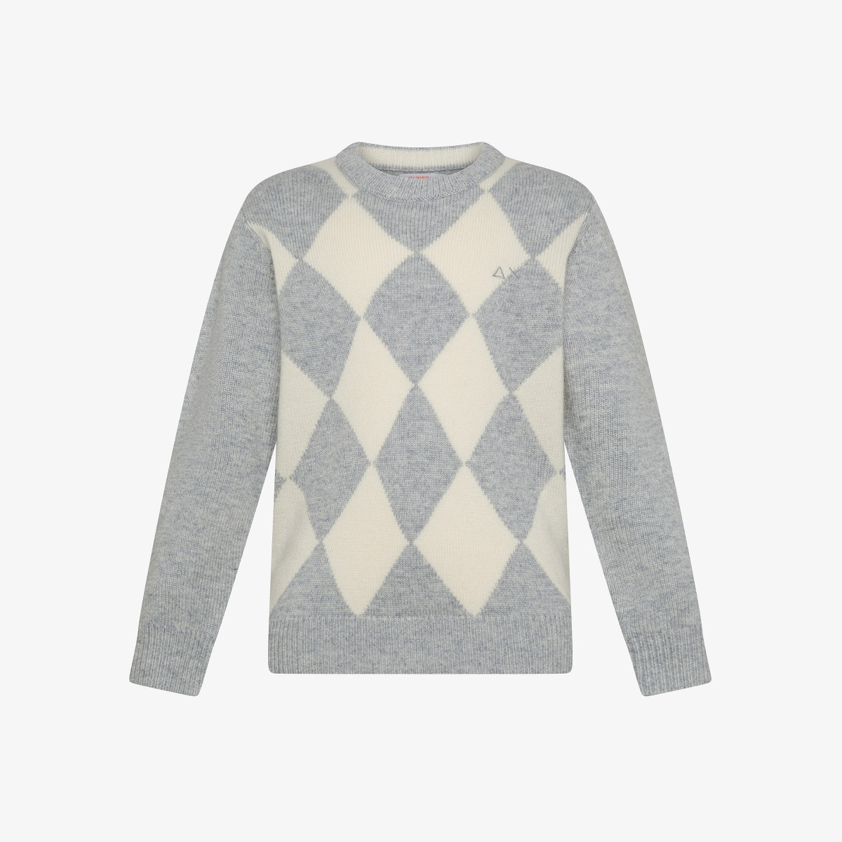 Sun 68 Maglia Jacquard In Lana E Cashmere - Bambino