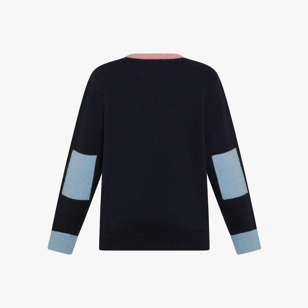 Maglia in lana e cashmere NAVY BLUE