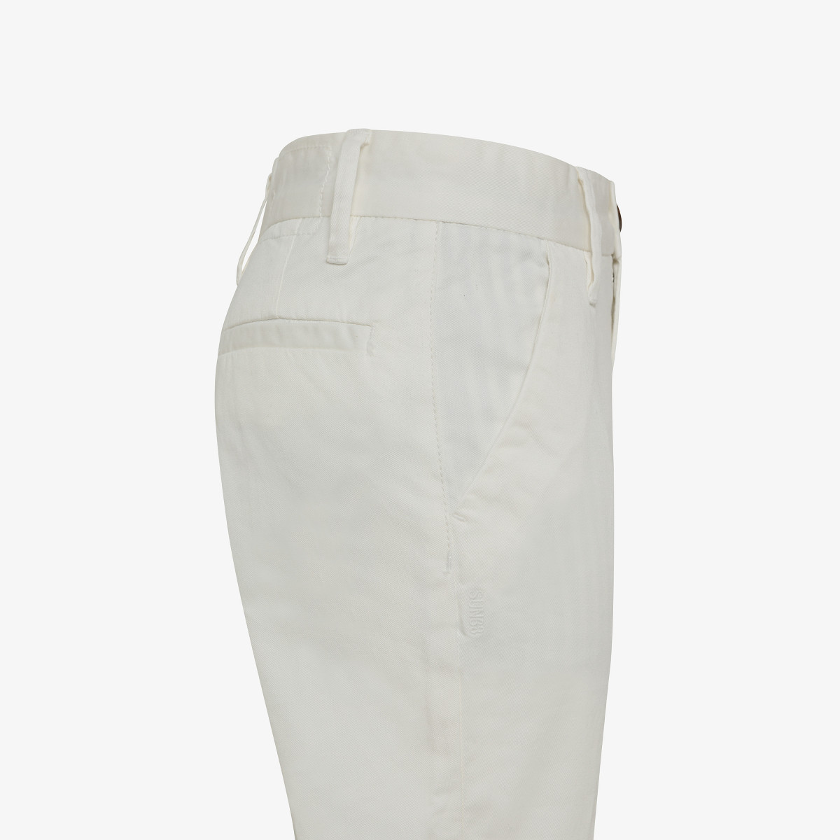 BOY'S CHINO BASIC BIANCO PANNA