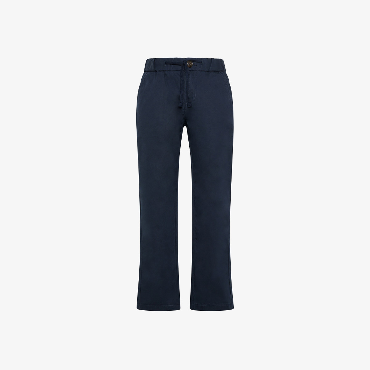 BOY'S PANT COULISSE SOLID NAVY BLUE