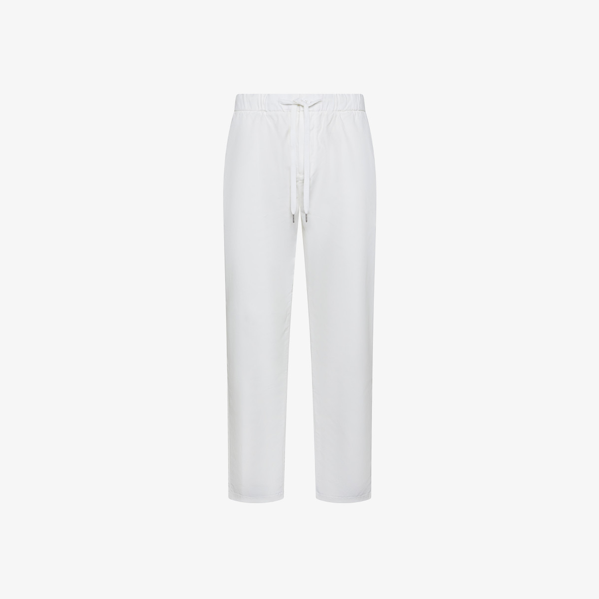 TROUSERS COULISSE BIANCO PANNA