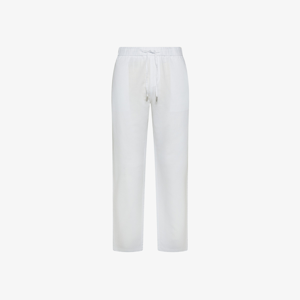 TROUSERS LINEN BEACH WHITE