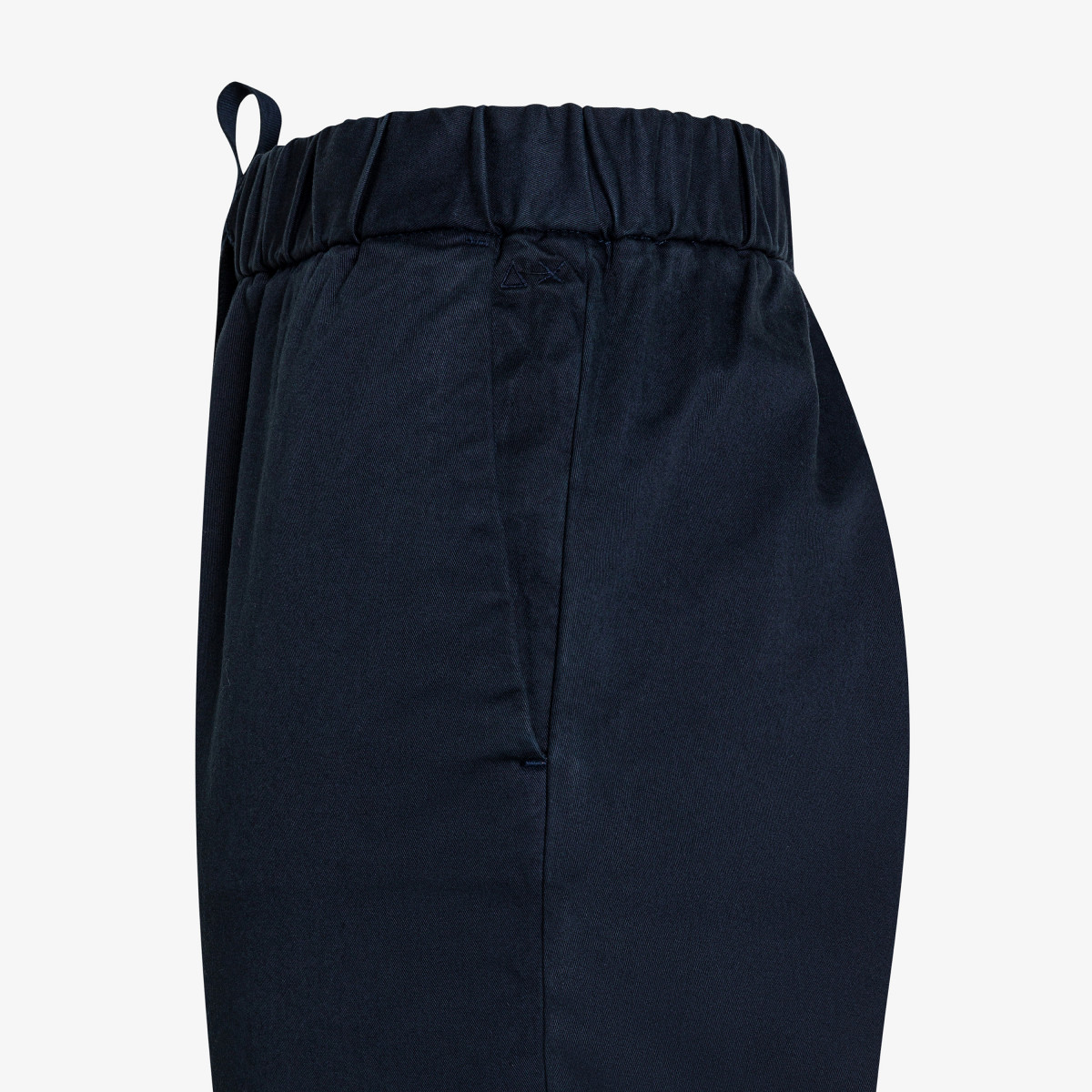 Navy blue cotton trousers