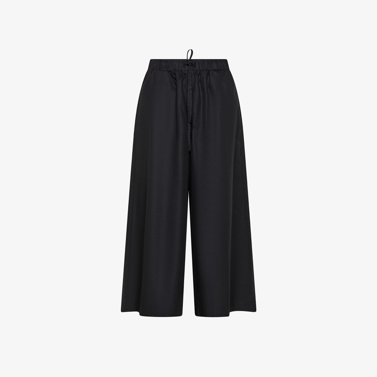 TROUSERS WIDE LEG NERO