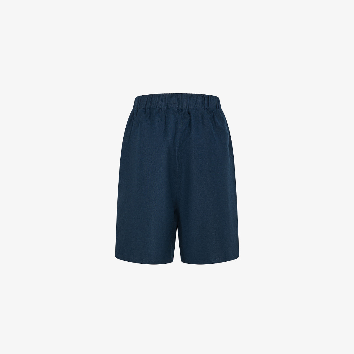 SHORTS LINEN NAVY BLUE