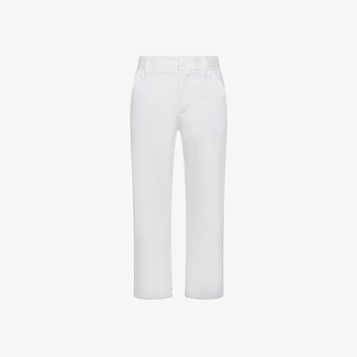 BOY'S TROUSERS CHINO BASIC OFF WHITE