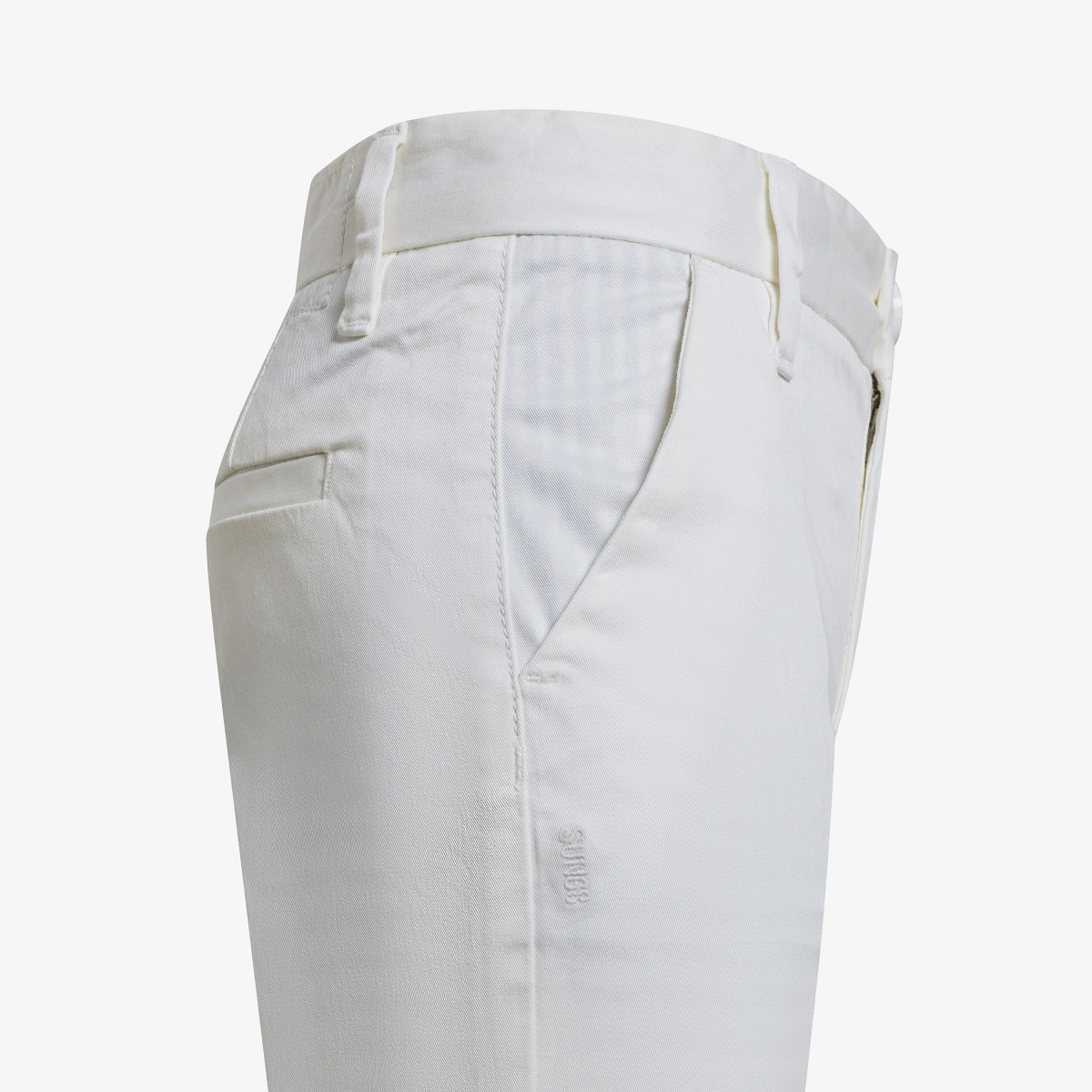 BOY'S TROUSERS CHINO BASIC OFF WHITE