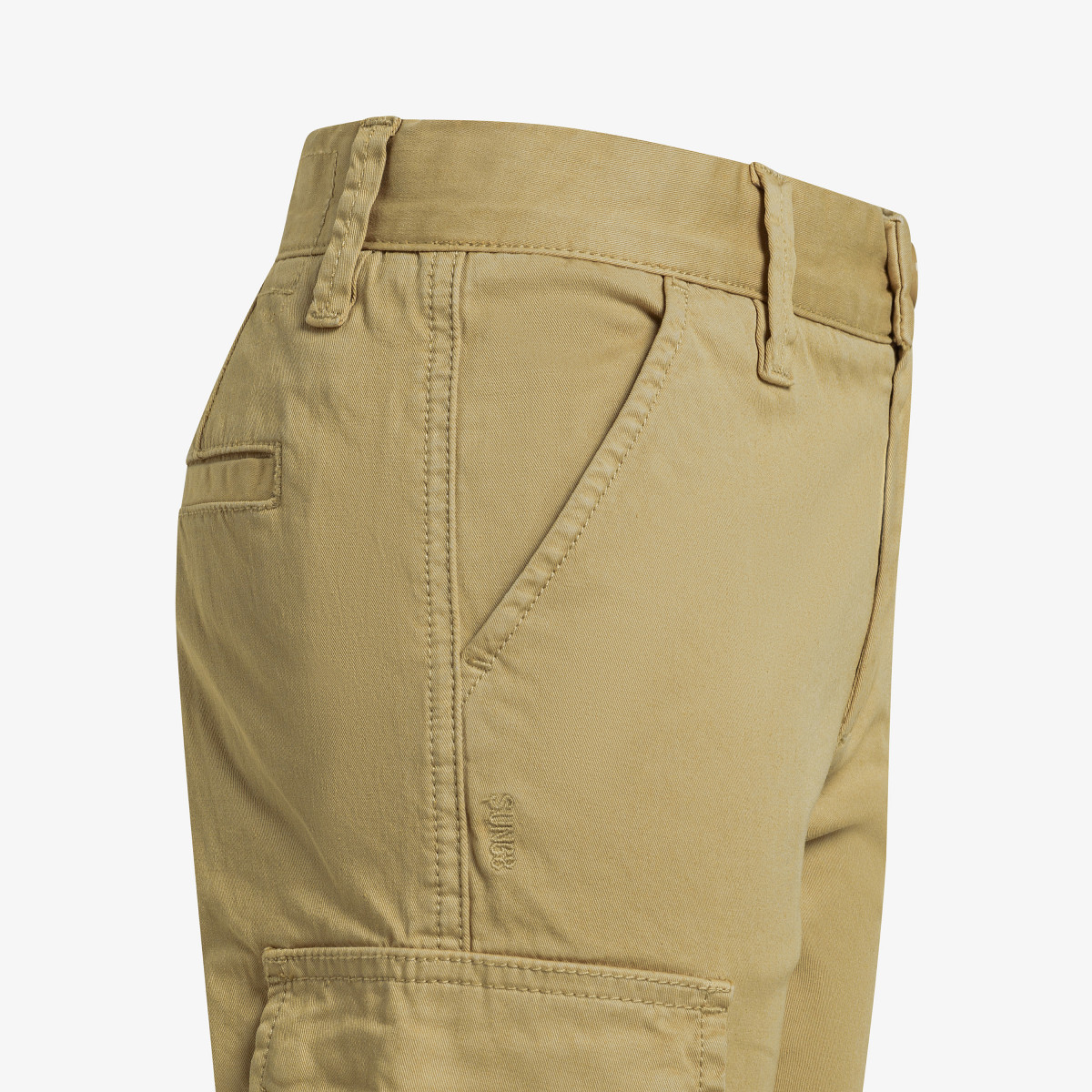 BOY'S TROUSERS CARGO BEIGE