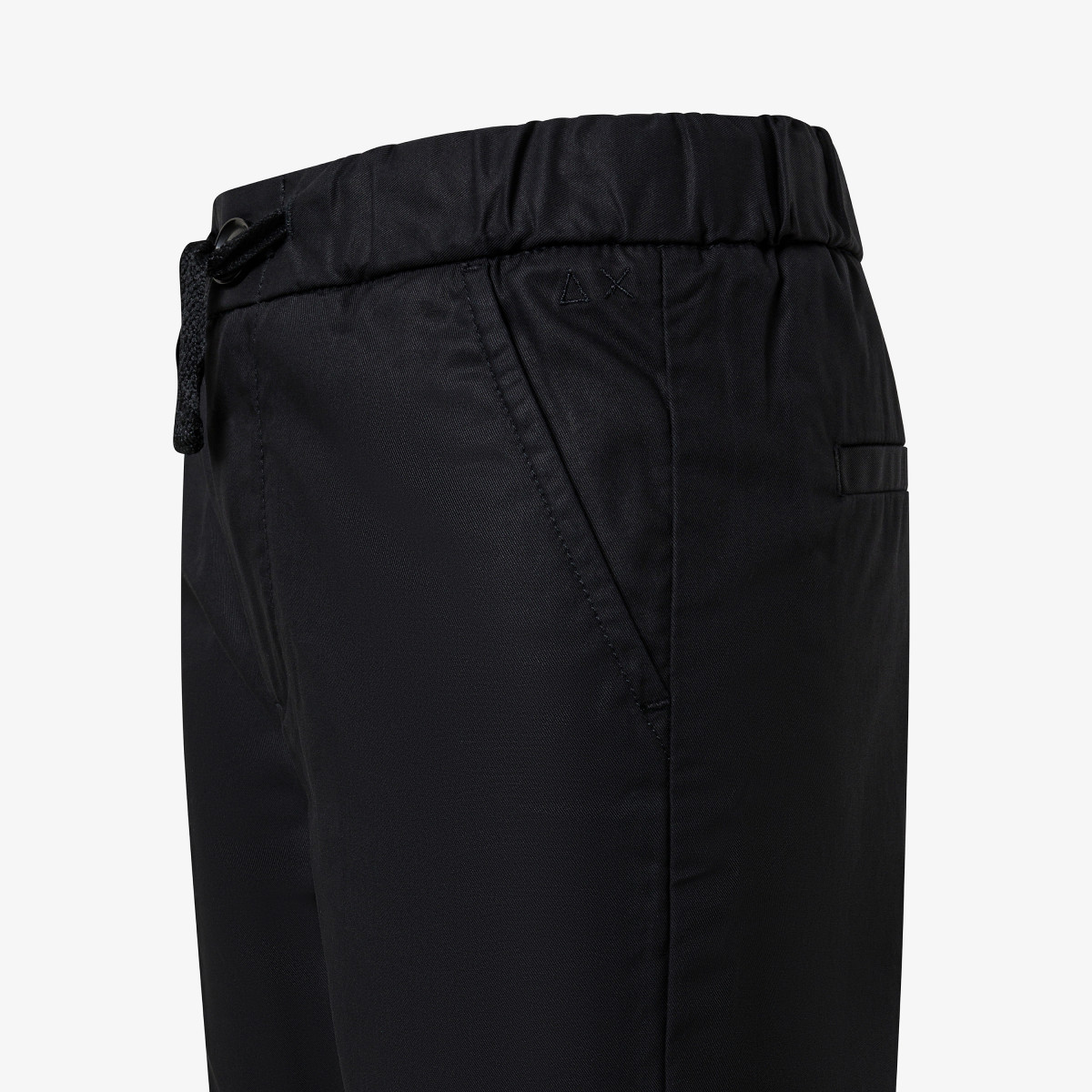 BOY'S TROUSERS COULISSE NERO