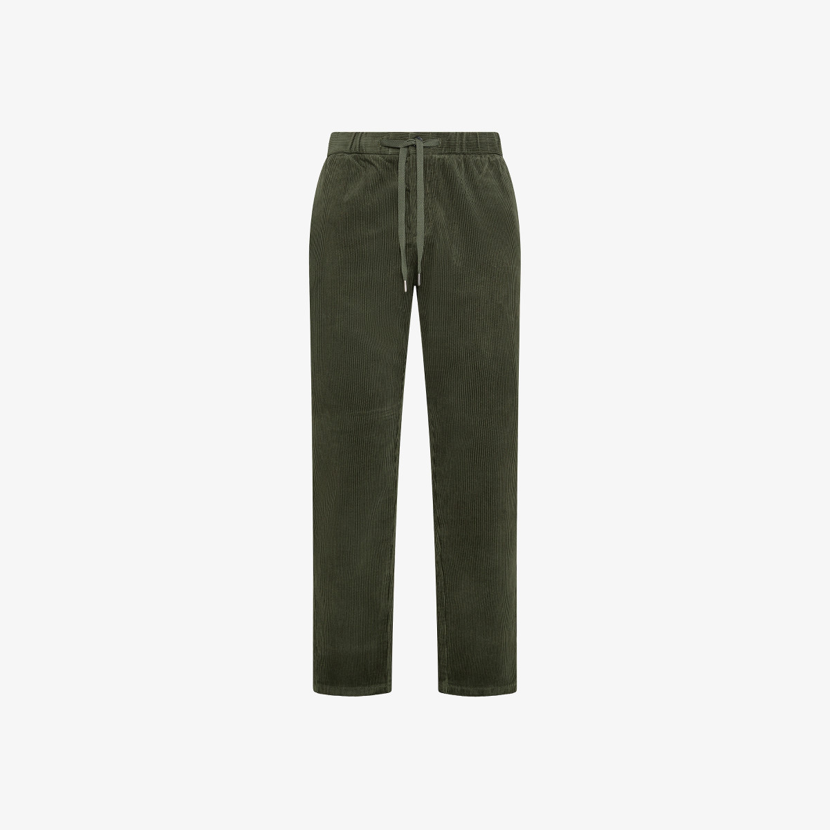 PANT COULISSE CORDUROY VERDE SCURO