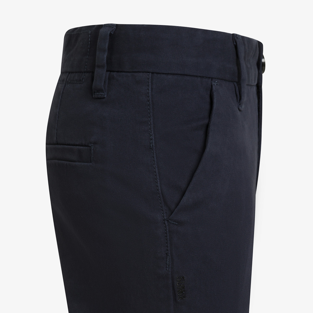 Pantaloni chino in cotone NAVY BLUE